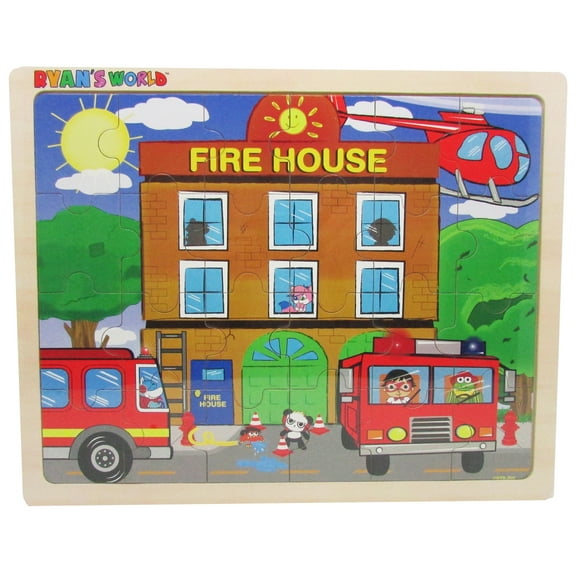 Ryan's World Fire Rescue 24-piece Jigsaw Puzzle