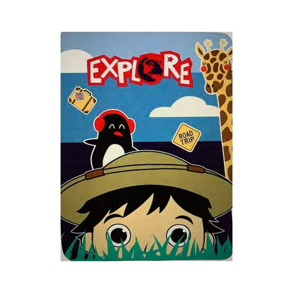 Ryan's World Kids Explore Microfiber Plush Throw Blanket, 46" x 60"