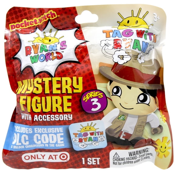 Ryan's World Mini Figure with Accessory Tag with Ryan Mystery Pack