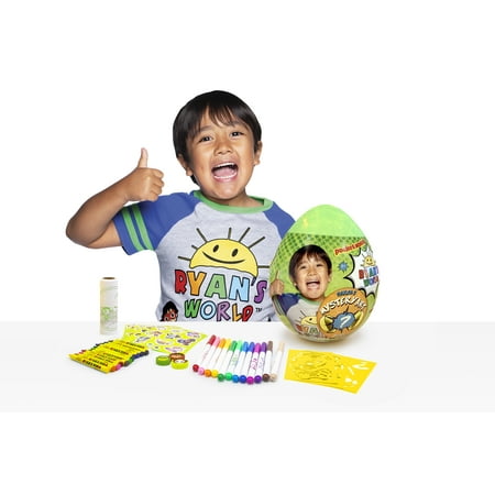 Ryan's World Mystery Art Egg Series 2, Art Sets for Child Ages 5+