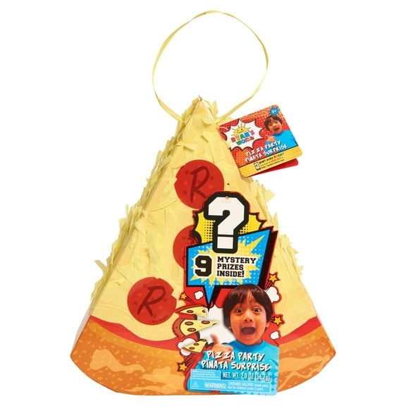Ryan's World Pizza Party Pinata Surprise, Kids Toys for Ages 3 Up, Gifts and Presents