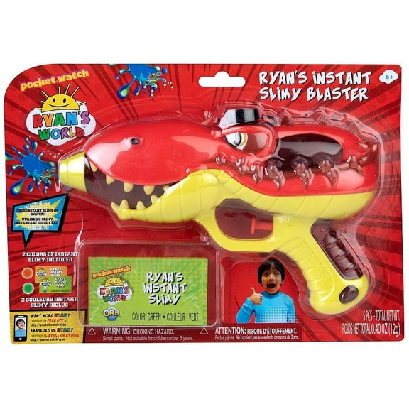 Ryan's World Ryan's Instant Red Slimy Blaster