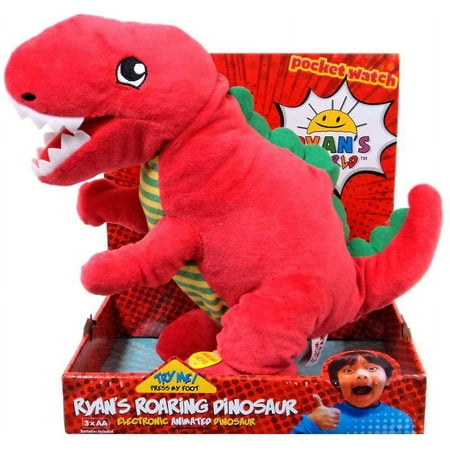 Ryan's World Ryan's Roaring Dinosaur Plush Figure (T-Rex)