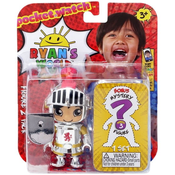 Ryan's World Series 3 Knight Ryan & Mystery Action Figure 2-Pack