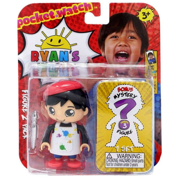 Ryan's World Series 3 Painter Ryan & Mystery Action Figure 2-Pack