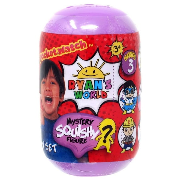 Ryan's World Series 3 Child Squishy Mystery Pack, Multicolor