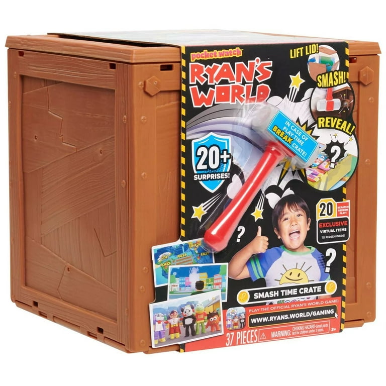 Free Shipping Ryan s World Smash Time Crate Mystery Surprise Walmart