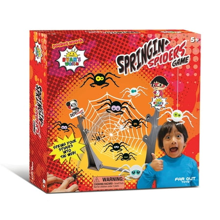 Ryan's World Springin' Spiders Game