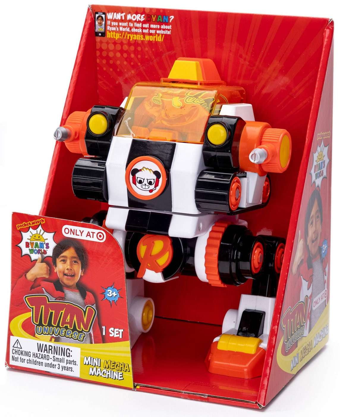 Ryan s World Titan Universe Mini Mecha Machine Set