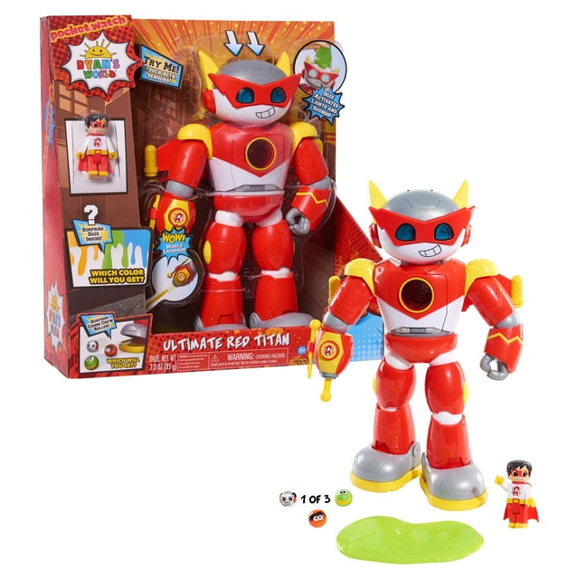 Ryan's World Ultimate Red Titan, Kids Toys for Ages 3 Up, Gifts and