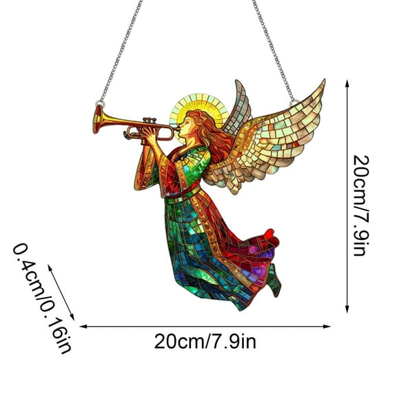 RyanK Christmas Boxs ,Christmas Gifts,Christmas Decorations,Acrylic Christmas Angel Is An Ideal Choice For Decorating Home And Gardens During Christmas Holidays As Show