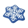 thumbnail image 1 of RyanK Christmas Carpets,Christmas Gifts,Christmas Decorations,Christmas Imitation Cashmeres Rocking Chair Blanket Christmas Eve Non-slip Rocking Chair Blanket Hexagonal Snowflake Carpet Cushion, 1 of 5