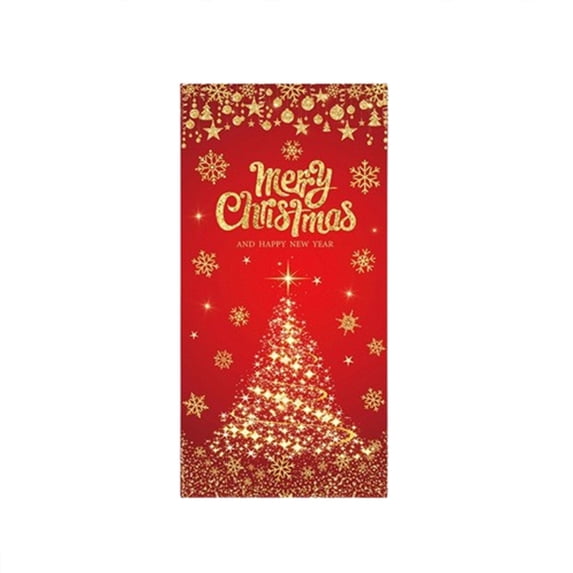 RyanK Christmas Gifts, Christmas Decorations,Christmas Front Door Decoration New Printed Santa Door Merry Christmas Indoor Outdoor Front Door Party Supplies