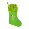 thumbnail image 1 of RyanK Christmas Gifts, Christmas Decorations,Christmas Holiday Supplies Christmas Socks Gifts Socks Venue Decoration Large Knitted Green Hairy Christmas Alphabet Socks, 1 of 6