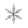 thumbnail image 1 of RyanK Christmas Pendant,Christmas Gifts,Christmas Decorations,New Christmas Metal Wrought Iron Diamond Snowflake Christmas Tree Decoration Snowflake Ins Snowflake Pendant Layout Silver, 1 of 6