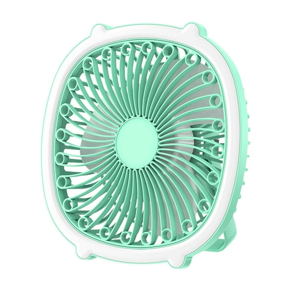 RyanK Clearance Fans Charging Desktop Small Fan Dormitory Fan Wall-Mounted Mini Small Ceiling Fan Fan Lights