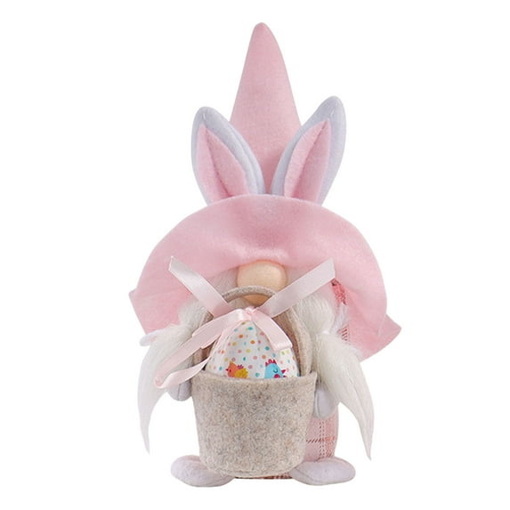 RyanK Easter Decorations Easter Gnome Doll Decorations, Bunny Faceless Doll Easter Ornaments,Bunny Gnomes Ornaments,Indoor Spring Decor,Easter Decorations Ornaments,Spring Home Decor Gifts