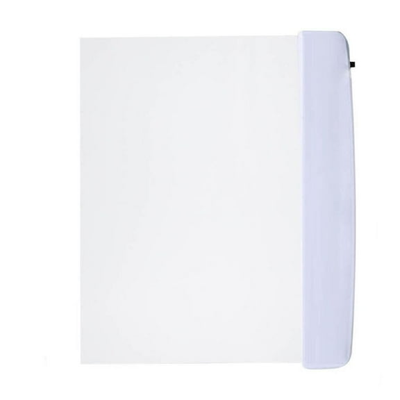 RyanK Flat Book Light For Reading In Bed At Night Clear Led Book Full Page Light Illuminator Panel Plate Lamp Board Wireless (White)