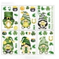 thumbnail image 1 of RyanK St Patricks Day Decorations Atrick's Day Stickers Roll Glitter Paper Decals 3 Colors Green Sparkly Adhesive Sticker For Envelope Journal Decor Party Supplies, 1 of 6