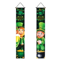 RyanK St Patricks Day Decorations St. Patrick's Day Decorative Front Porch Irish Banner Family Gathering Classroom Office Wall Door Fireplace