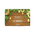 thumbnail image 1 of RyanK St Patricks Day Decorations St. Patrick's Day Door Mat - Front Door Mat - Bath Rug Super Absorbent Quick Dry - Rubber Backing Non Slip Washable Bathroom Floor Mats -Green 16x24 IN, 1 of 8