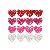 RyanK Valentine'S Day Gifts Valentine's Day Heart-shaped Rattan Ball Ornament