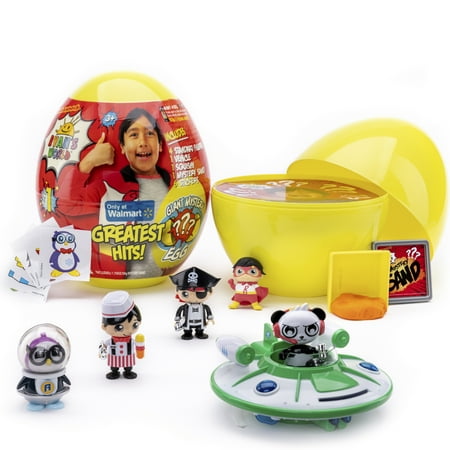 Ryans World Greatest Hits Giant Mystery Egg - Walmart Exclusive