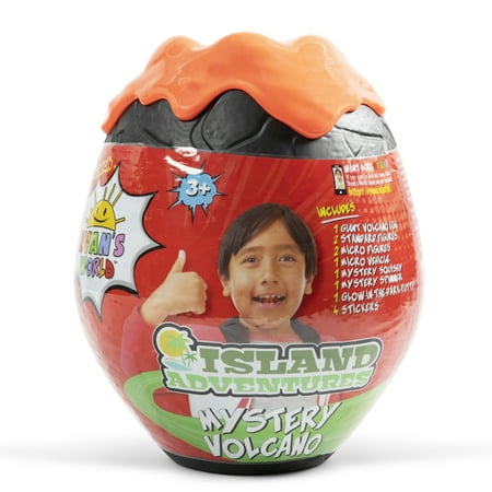Ryans World Island Adventures Giant Mystery Volcano
