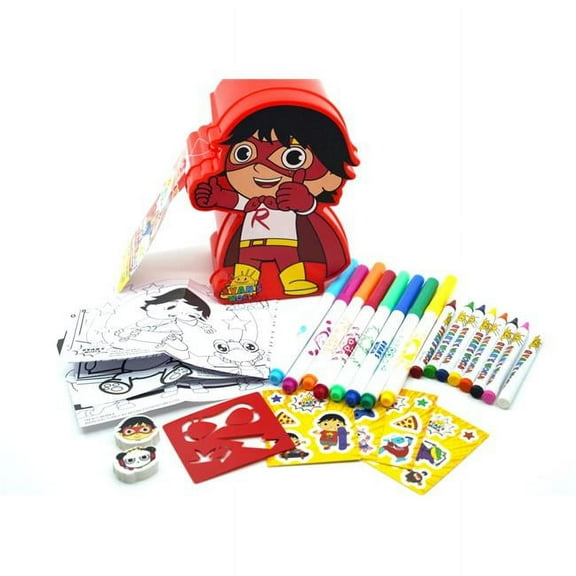 Ryans World Ryan's World 205456 Red Titan Craft Art Kit, 24 Piece