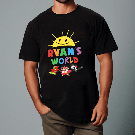 Ryans World YouTuber Toy Review Kids Boys Girls Graphic Style Unisex T-Shirt V11770 up to size 5XL