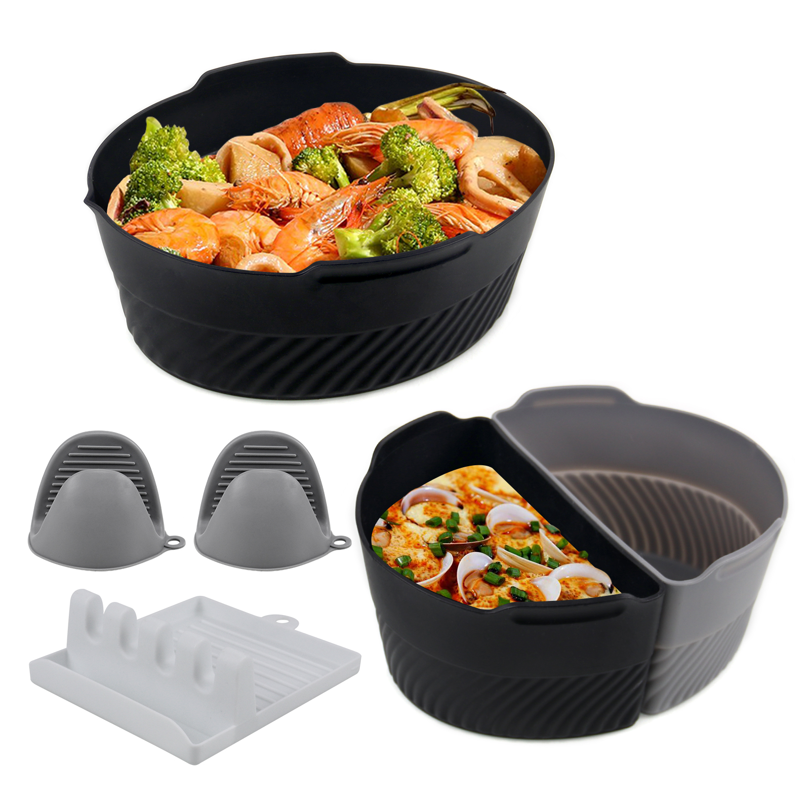 Ryanstar Racing 6Quart Slow Cooker Liners Set, Silicone Slow Pot