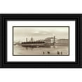 thumbnail image 1 of Ryazanov 24x14 Black Ornate Wood Framed with Double Matting Museum Art Print Titled - Strelka, Tip Of Wassili Island, 1 of 4