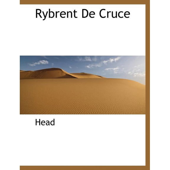 Rybrent de Cruce (Paperback)