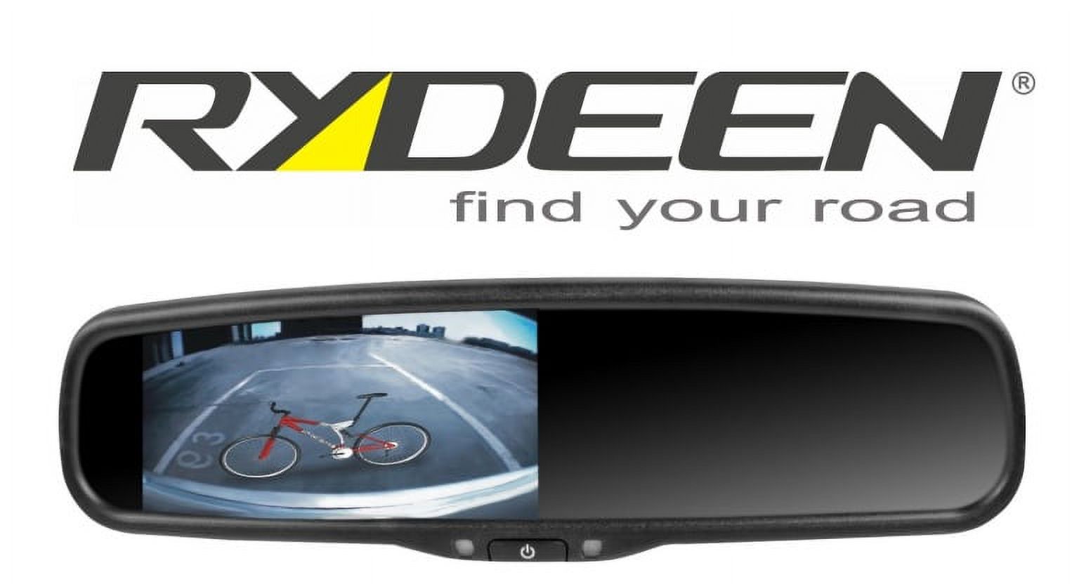 Rydeen Rearview Mirror Rydeen MV432S - Rearview mirror monitor - Walmart.com