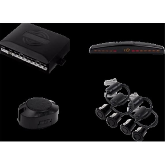 Rydeen PSR4000D 4 Units Digital Parking Sensor Kit with Dual LED