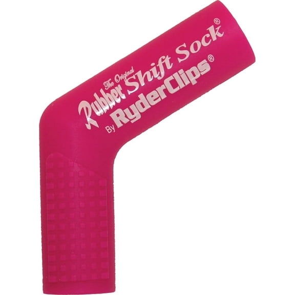 Ryder Clips Rubber Shift Sock Pink