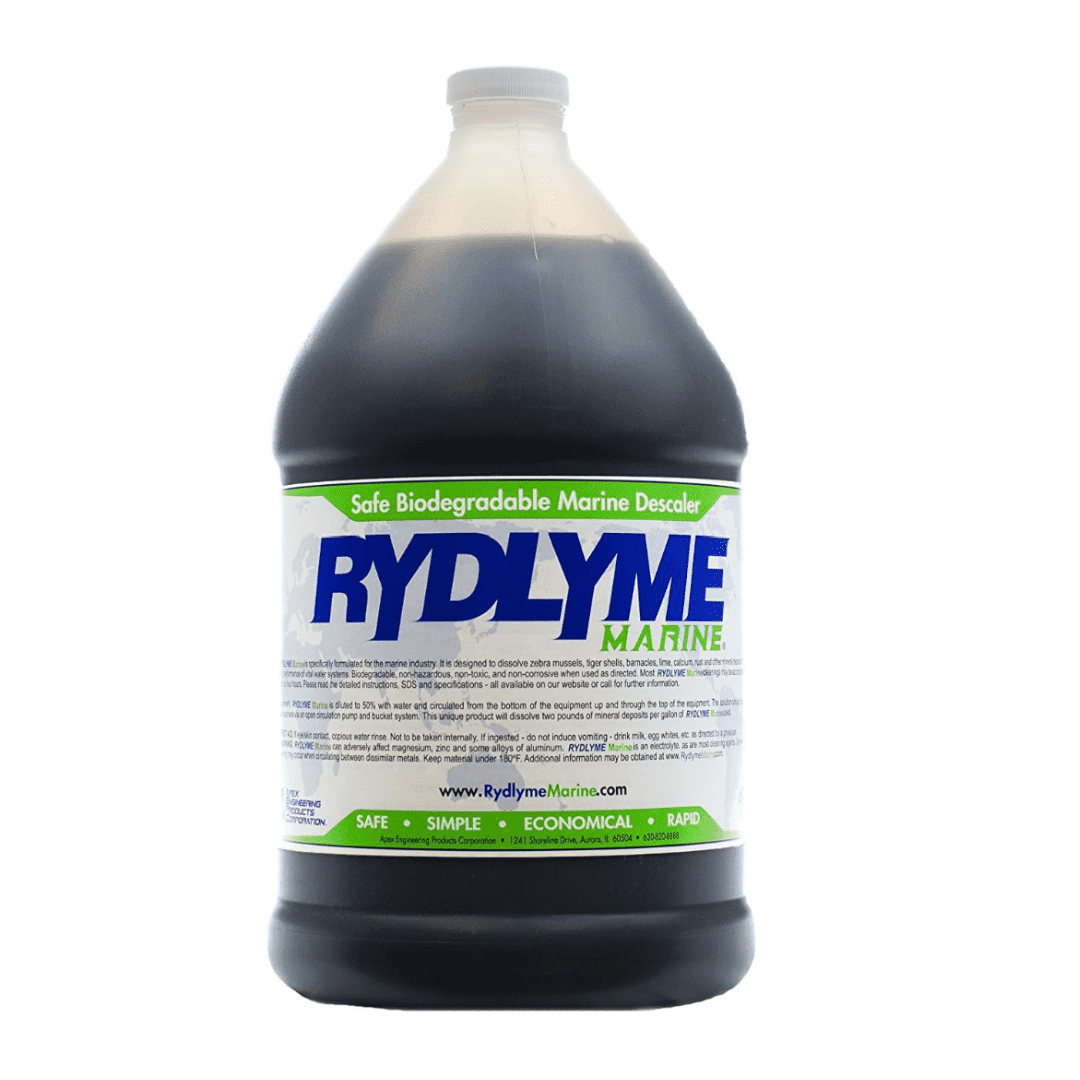 Rydlyme Marine Biodegradable Descaler – 1 Gallon | Powerful, Eco-Friendly Boat Engine Cleaner for Fresh & Saltwater Systems (Single Gallon)
