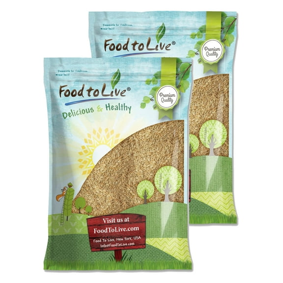 Rye Berries, 20 Pounds – Whole Grain Powerhouse for Bread, Sourdough, Porridge, and Granola. Rich in Fiber and Nutrients. Raw, Unprocessed, Vegan, Kosher, Seeds in Bulk