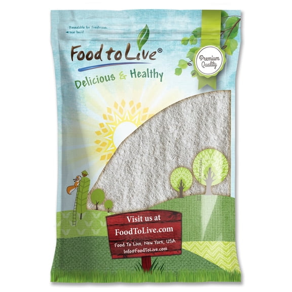 Rye Flour, 8 Pounds  Kosher, Raw, Vegan  by Food to Live