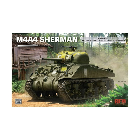 Ryefield Model M4A4 Sherman New
