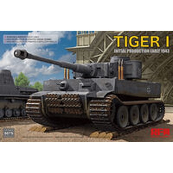 Ryefield Model Tiger I Initial Production Early 1943 w/Workable Track Links New