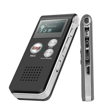 RyhamPaer 8GB Digital Voice Recorder Voice Activated USB Recorder for Lectures, Meetings, Interviews Mini Recorder Portable Tape Dictaphone with Playback, MP3
