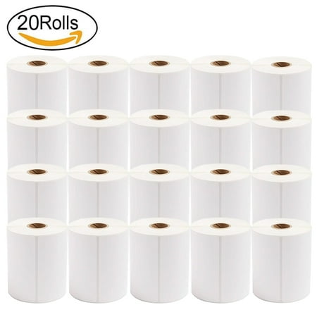 Ryhampaper 4x6 Thermal Labels, 250 Labels/Roll, Thermal Printers Shipping Labels (20 Rolls)