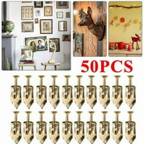 Ryhampaper 50 Pcs Self Drilling Drywall Anchors with Screws Kit, No Drill Needed, Hollow Wall Anchor Expansion Kit