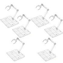 Ryhampaper 6 PCS HG144 Adjustable Action Figure Display Holder Base Doll Model Support Stand
