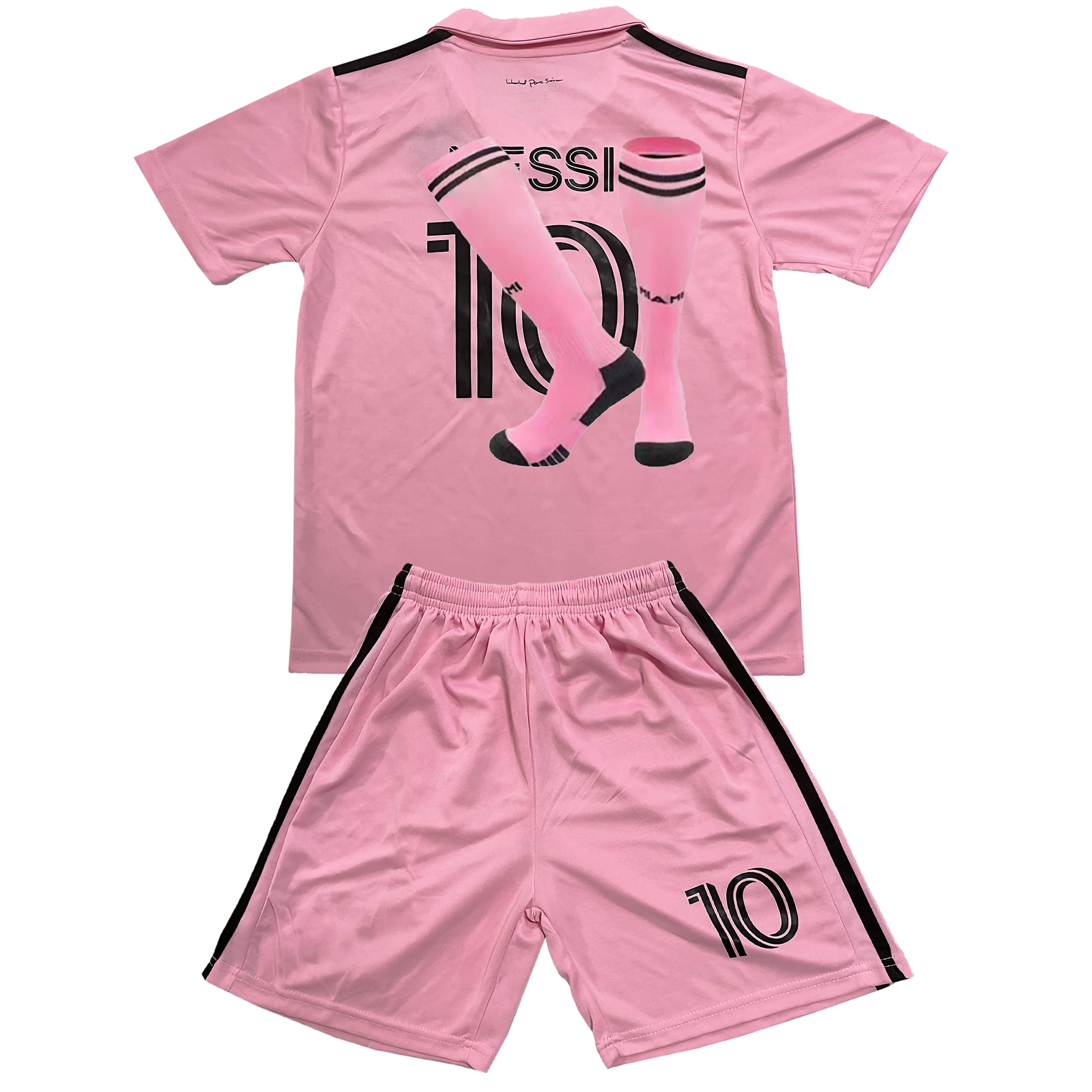 Ryhoow Kids Boys Girls Lionel Messi No. 10 Inter Miami FC 23/24 Home