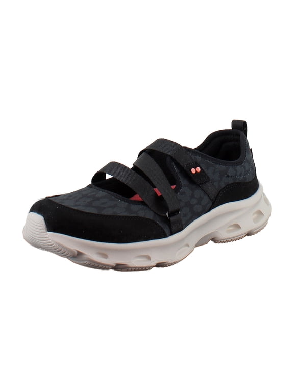 Women's Activfoam Mary Jane Walking Sneaker Black Leopard 9W