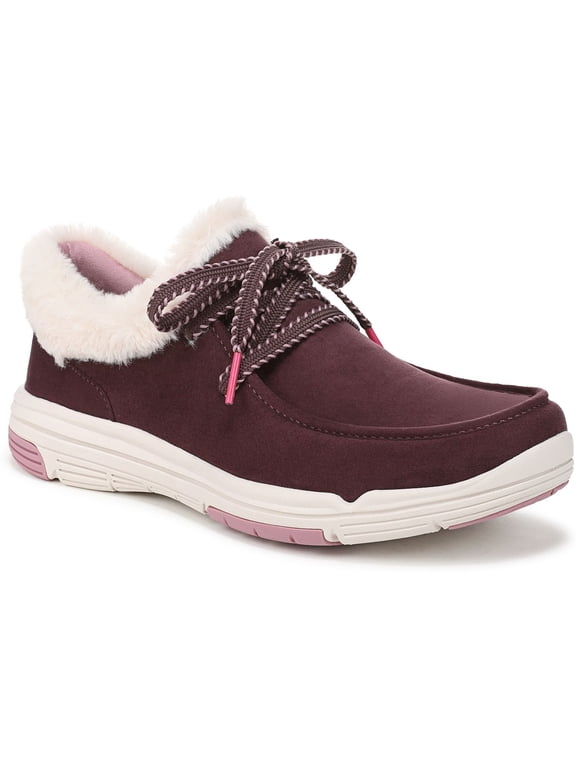 Avid Women's Slip-On Shoes Color: Purple Fig Size: 7.5