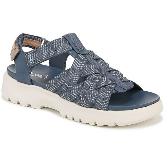 Ryka Blissful Women's Sandals Flintstone Blue Size 10 W