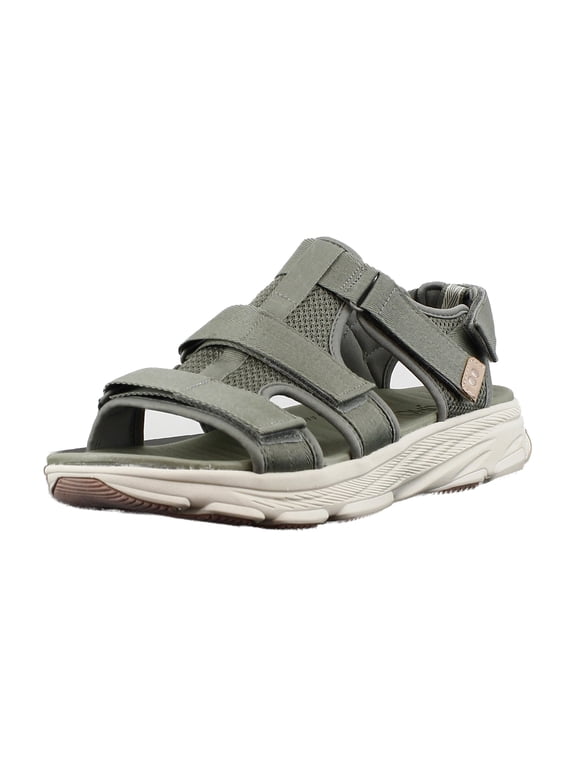 Devotion Max T Strap Women's Sandals Vetiver Green Size 5 M